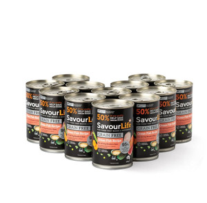 SavourLife Grain Free Adult Ocean Fish Recipe Wet Dog Food