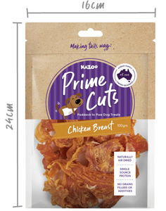 Kazoo Prime Cuts Chicken Breast Dog Treat