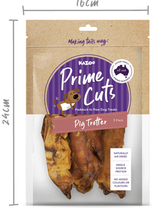 Kazoo Prime Cuts Pig Trotters Dog Treat