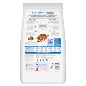 Hill's Prescription Diet Derm Complete Dry Dog Food