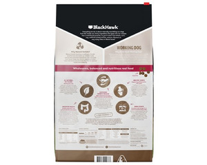 Black Hawk Working Dog Lamb & Beef Dry Adult Dog Food