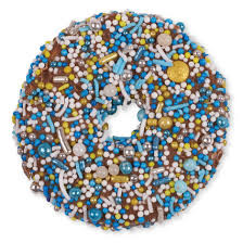 Barney's Barkery Dog Donut Biscuit Blue Dog Treats