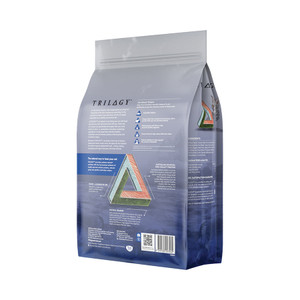 Trilogy Salmon & Freeze Dried Lamb Dry Cat Food Bag - Back