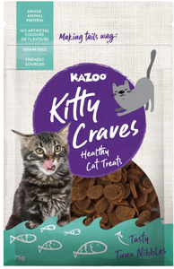 Kazoo Kitty Craves Tuna Nibbles Cat Biscuits