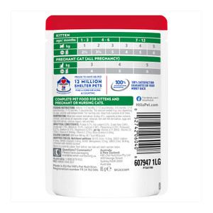 Hill's Science Diet Turkey Wet Kitten Food Pouches