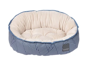 Fuzzyard Thornbury Reversible Dog Bed - Blue