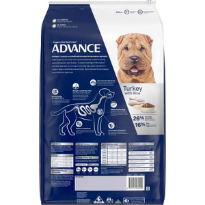 ADVANCE Sensitive Skin & Digestion Adult Dry Dog Food | Turkey with Rice
