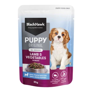 Black Hawk Lamb and Vegetables Wet Puppy Food