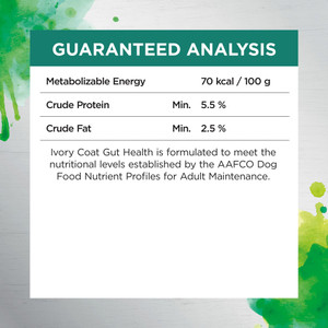 Ivory Coat Inspired by Raw Gut Health Wet Dog Food