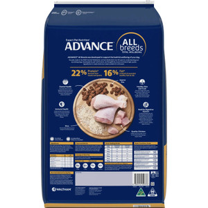 ADVANCE All Breeds Adult Dry Dog Food with Chicken & Rice