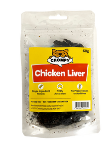 Chompy Chicken Liver Cat Treats