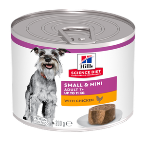 Hill's Science Diet Adult 7+ Senior Small & Mini with Chicken Wet Dog Food