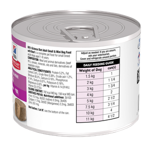 Hill's Science Diet Adult Small & Mini Mousse with Beef Wet Dog Food