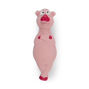 Kazoo Poised Pig Dog Toy