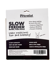 Slow Feeding Dog Bowl