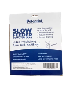 Slow Feeding Dog Bowl
