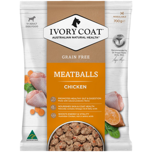 Ivory Coat Chicken Meatballs for Dogs