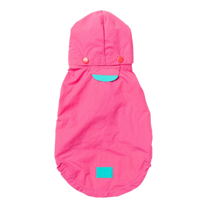 FuzzYard EVO Pink Dog Raincoat