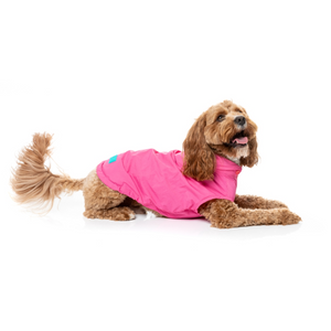 FuzzYard EVO Pink Dog Raincoat