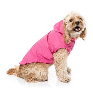 FuzzYard EVO Pink Dog Raincoat