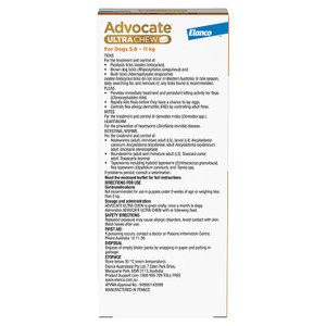 Advocate Ultra Chew for Medium Dogs