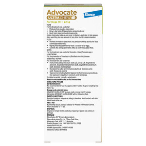 Advocate Ultra Chew for Large Dogs
