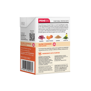 Prime100 Venison & Sweet Potato Slow Cooked Dog Food
