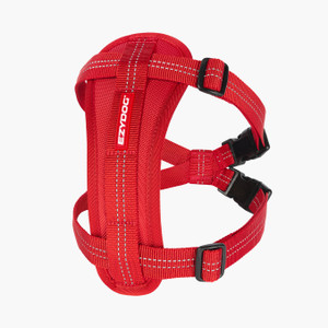 Ezydog Essential Red Chest Plate Dog Harness