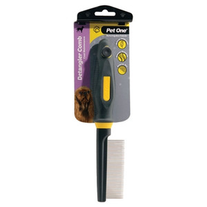 Pet One Dog Grooming Detangler Comb 42 Pins