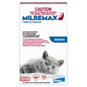 Milbemax All Wormer for Small Cats