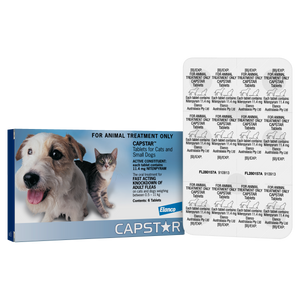 Capstar Flea Treatment For Small Dogs & Cats
