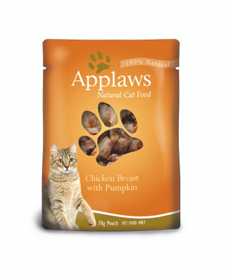 Applaws Chicken Breast With Pumpkin Wet Cat Food Pouches