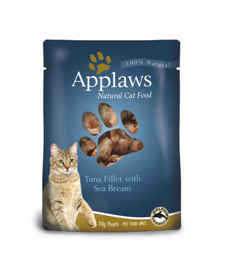 Applaws Tuna With Sea Bream Wet Cat Food Pouches