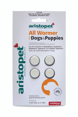 Aristopet Dog & Puppy All Wormer Tablets