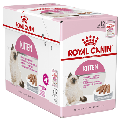 Royal Canin Kitten Instinctive Loaf Wet Cat Food Pouches