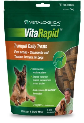 Vetalogica VitaRapid Tranquil Daily Treats For Dogs