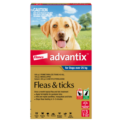Advantix Flea & Tick For Extra Large Dogs Dark Blue