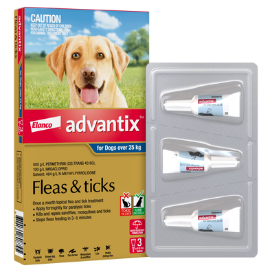 Advantix Flea Tick Treatment for Extra Large Dogs Dark Blue