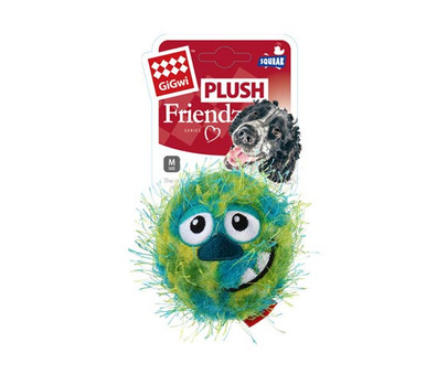 GIGwi Crazy Squeaker Ball  Green