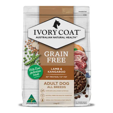 Ivory Coat Dry Dog Food Lamb & Kangaroo
