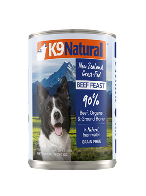 K9 Natural Canned Beef Feast Wet Dog Food