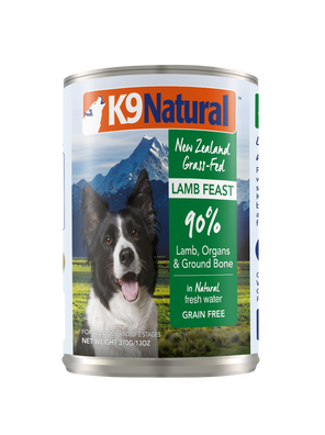 K9 Natural Canned Lamb Feast Dog Food