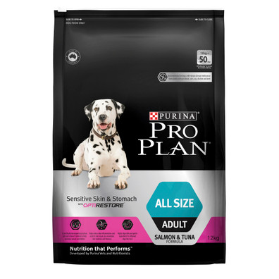 hills science plan sensitive skin dog food 12kg