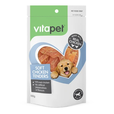 VitaPet Soft Chicken Tenders Dog Treats