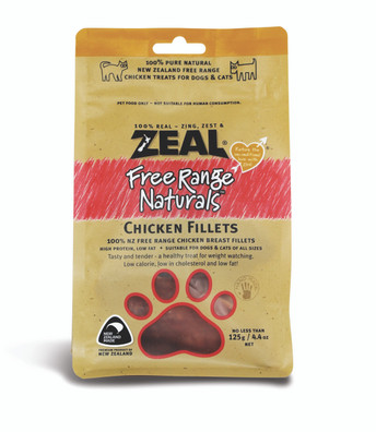 Zeal Chicken Fillets Dog Treats