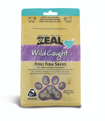 Zeal Hoki Fish Skins Dog Treats