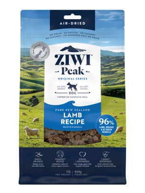 Ziwi Peak Air Dried Dog Food Lamb