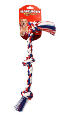 Flossy Chews Three Knot Tug Dog Toy
