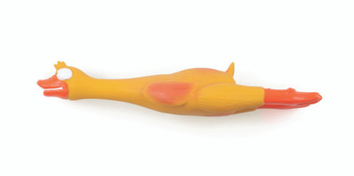 Kazoo Latex Squeaky Duck Dog Toy
