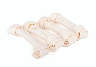 Kazoo Rawhide Knot Bone 20cm Dog Treat